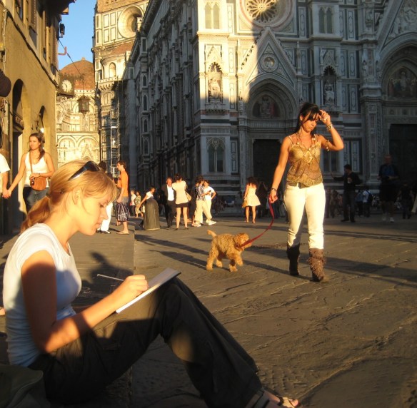 Writing in Florence